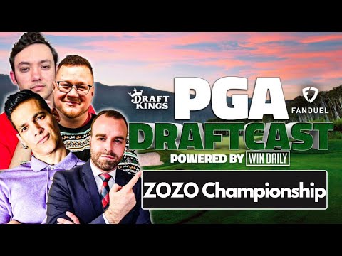 LIVE ZOZO Championship Draft | PGA Draftcast | DraftKings Tips & FanDuel DFS
